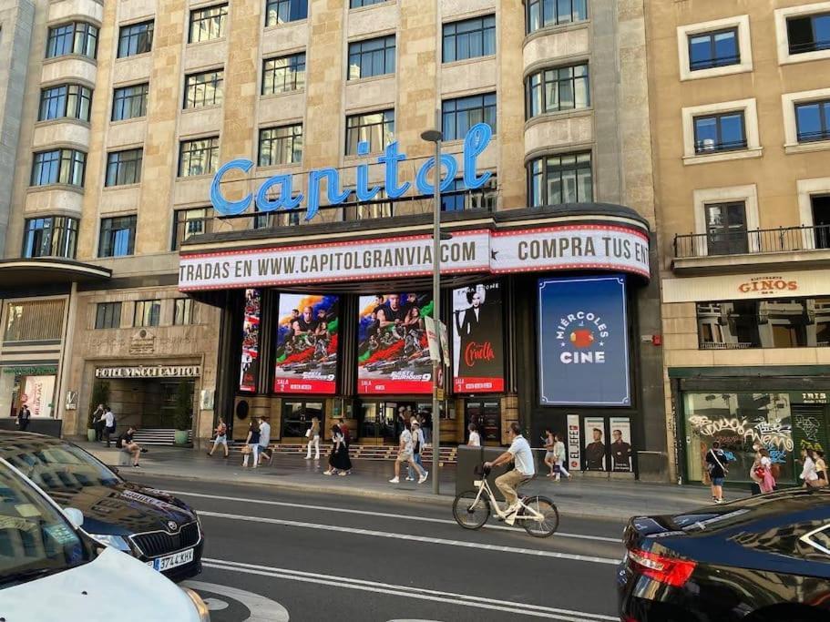 Apartamento En Gran Via De Madrid 45 4 Ngoại thất bức ảnh